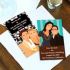 Custom Caricature Save the Date Magnets from Beau-Coup
