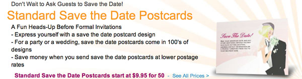 123 Print Save the Date Postcards
