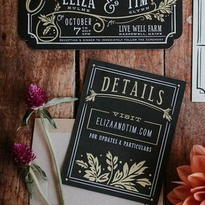 Vintage Save The Dates